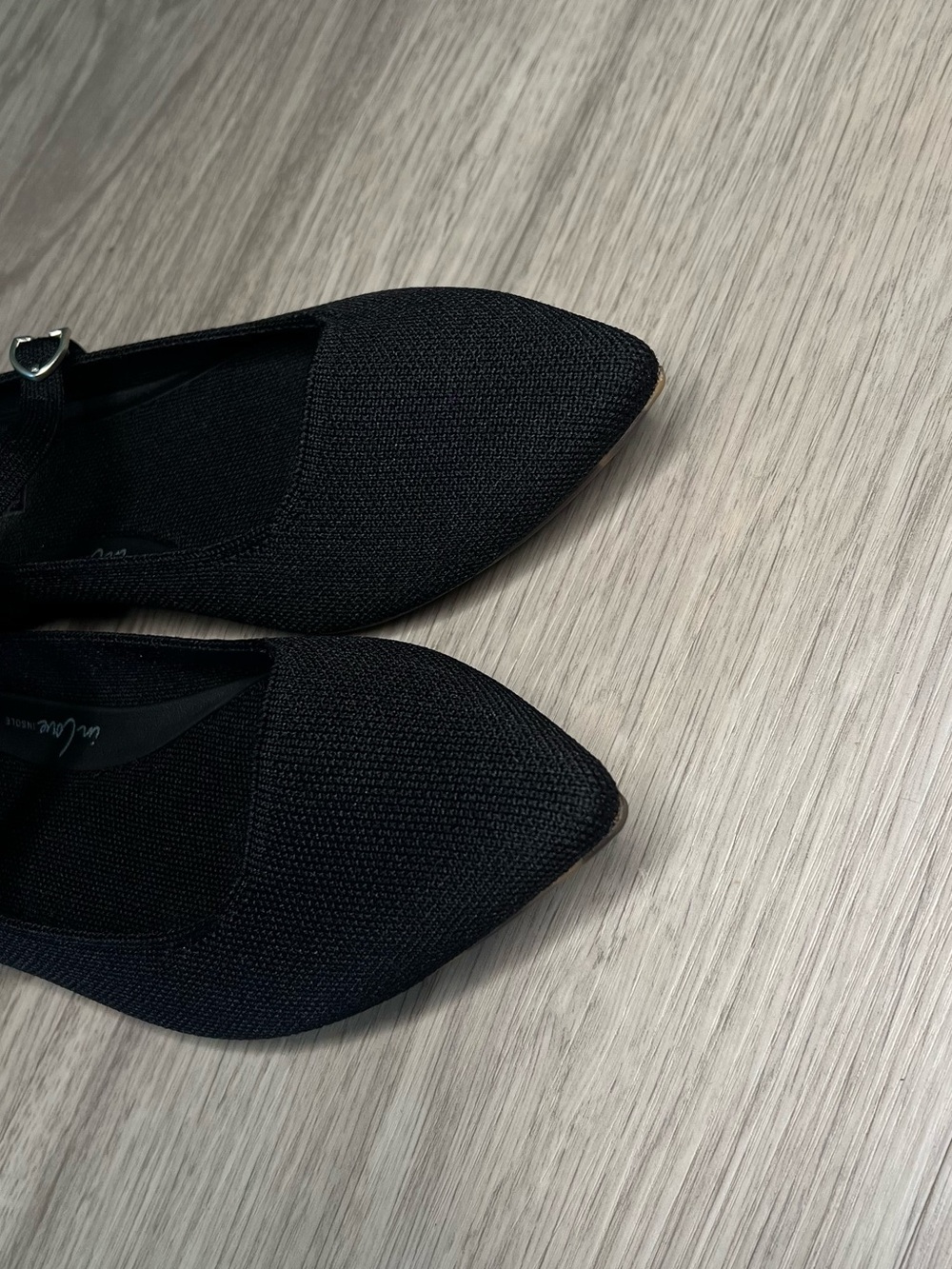 Rothy's The Point Mary Jane Flats Women's Sz 8 Black Career Casual - Picture 4 of 14